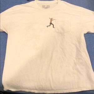 Travis Scott Virgil Abloh “By a Thread” tee